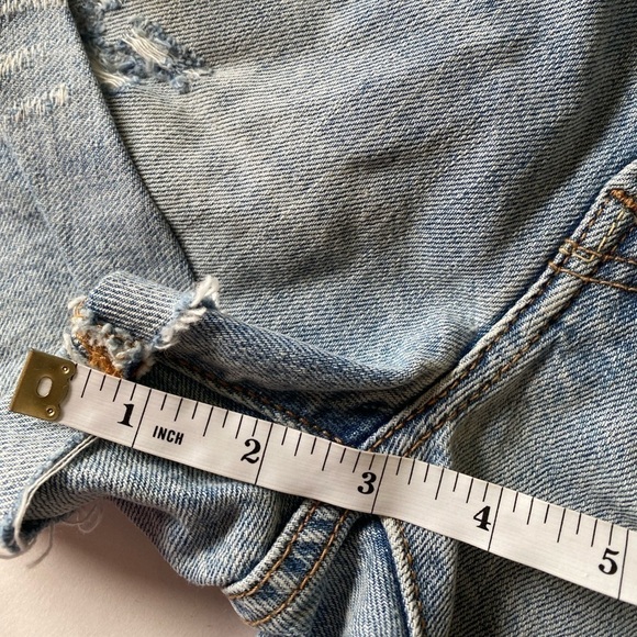 Levi's Light Blue Jean Shorts - Picture 12 of 13